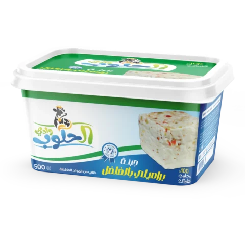 جبنة براميلي فلفل